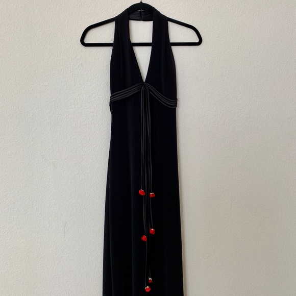 Betsy & Adam Dresses & Skirts - Betsy & Adam - Cascading roses halter dress, 4P